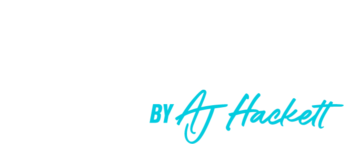 Skypark global with white text